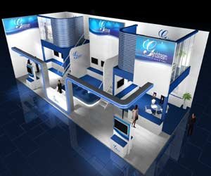 large exhibition stands