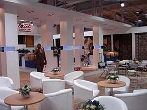 Completed Alsorayai Group exhibition stand at DOMOTEX Hannover