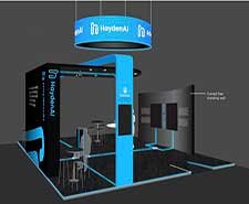 exhibition stand 3d design