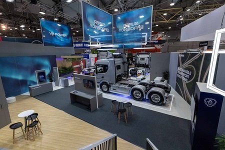 Custom exhibition stand design and construction by Activteam