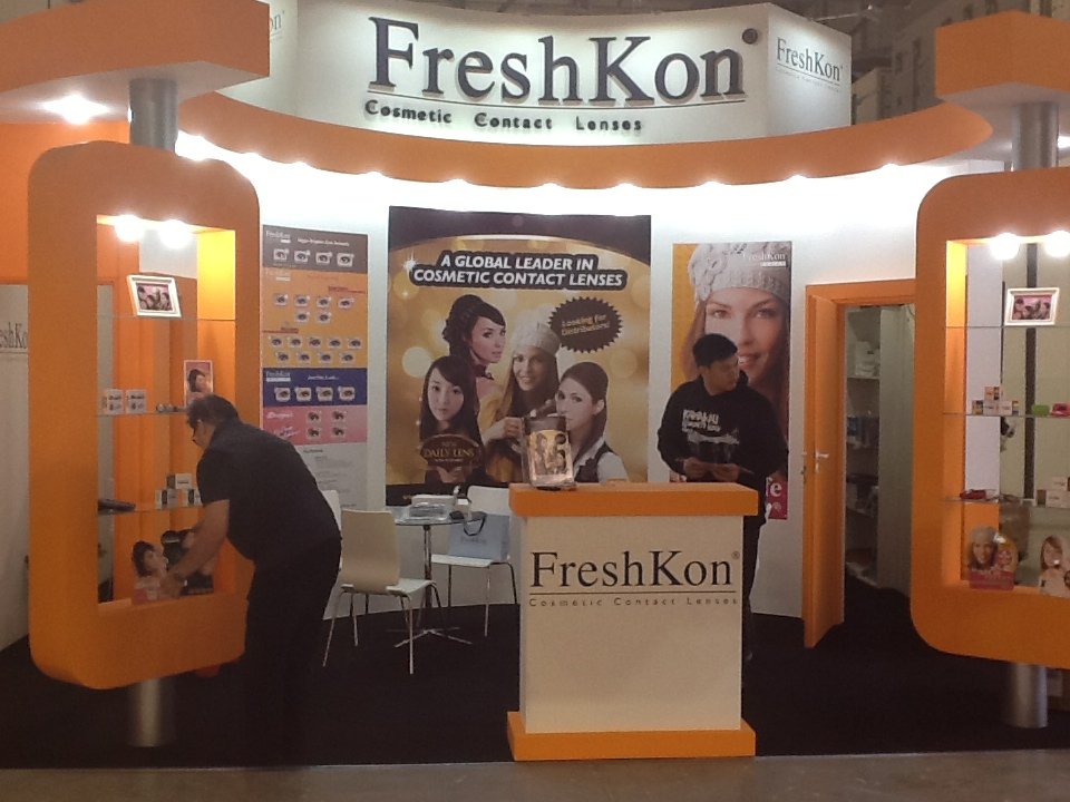 exhibition stand at silmo paris