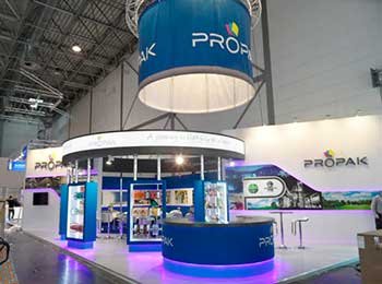 Exhibition stand project from Activteam's portfolio, first view