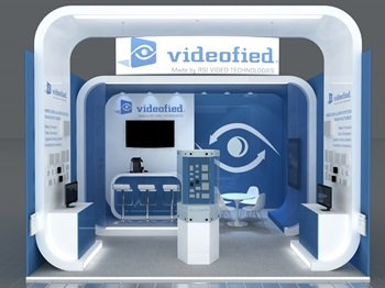 Design concept for a custom exhibition stand for Security Essen