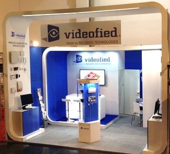 Realised exhibition stand for Security Essen