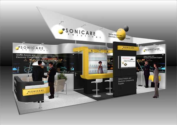 Custom exhibition stand project from Activteam's portfolio